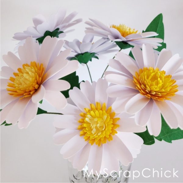 Shasta Daisy Paper Flower