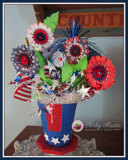 Patriotic Wreaths and Decor for DIY Paper Crafts - My Scrap Chick