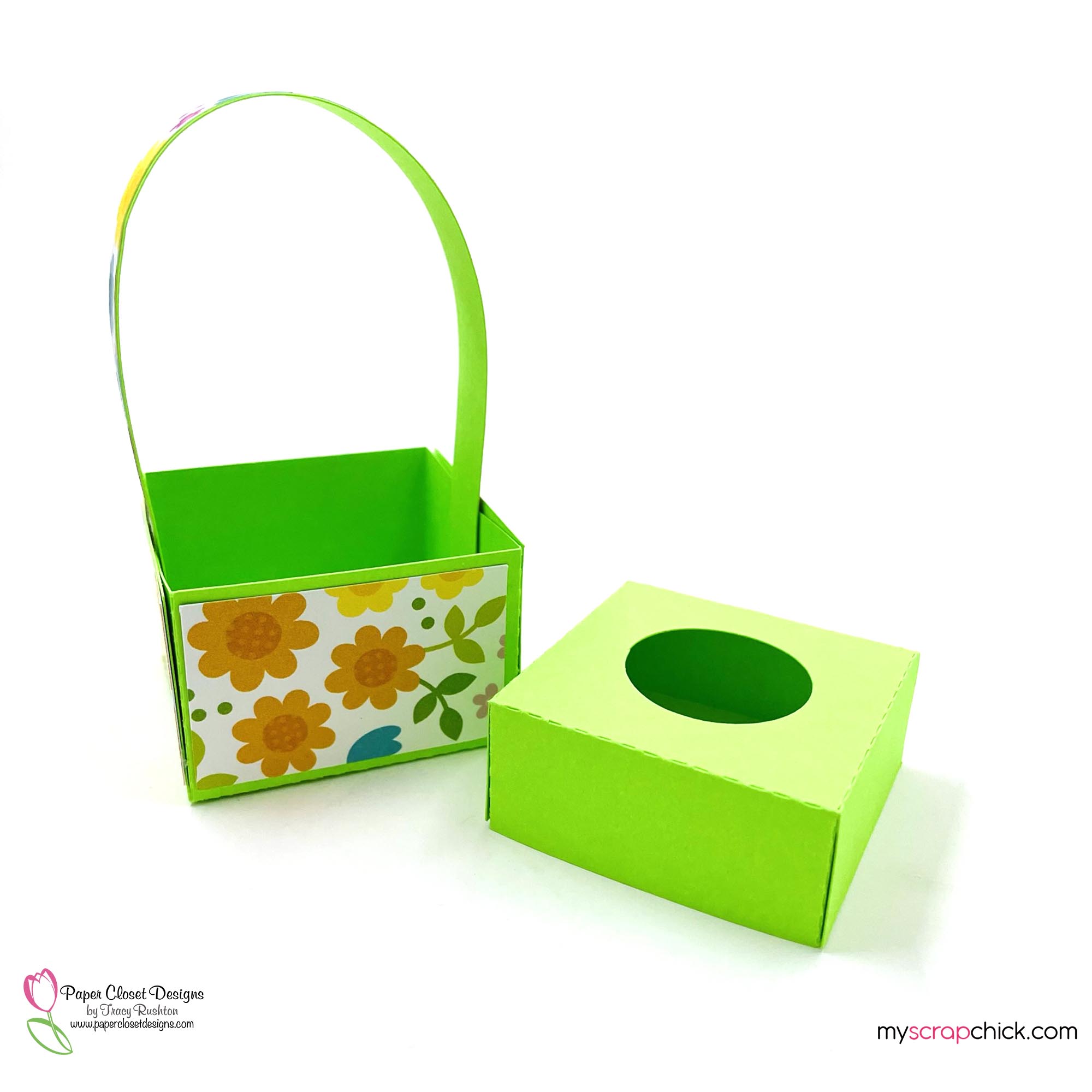Easter Egg Basket with Stand