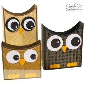 Owl Boxes SVG