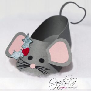 Mouse Ballet Slipper SVG