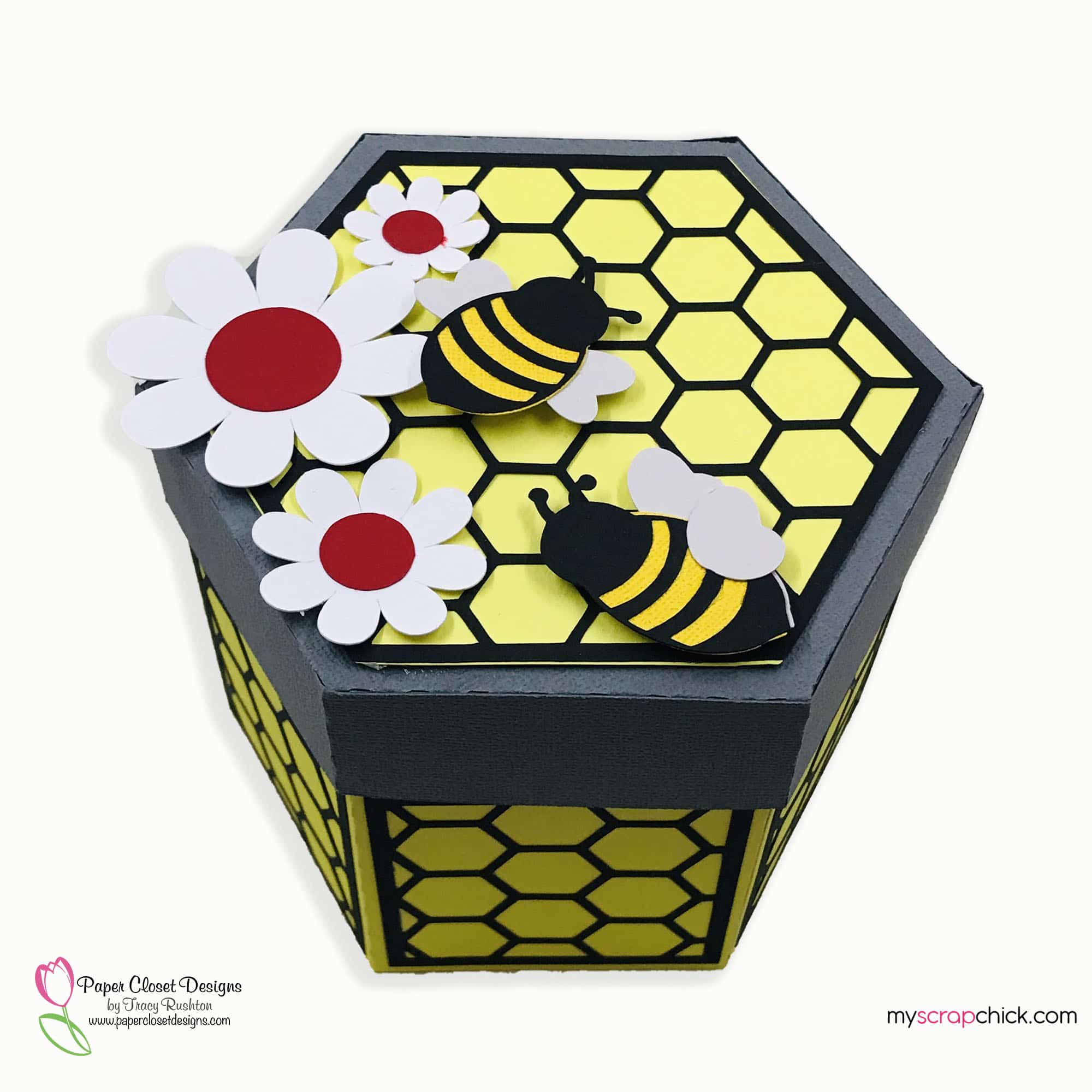 HoneyBee Hexagon Silicone Container 26ml – FatDabCo