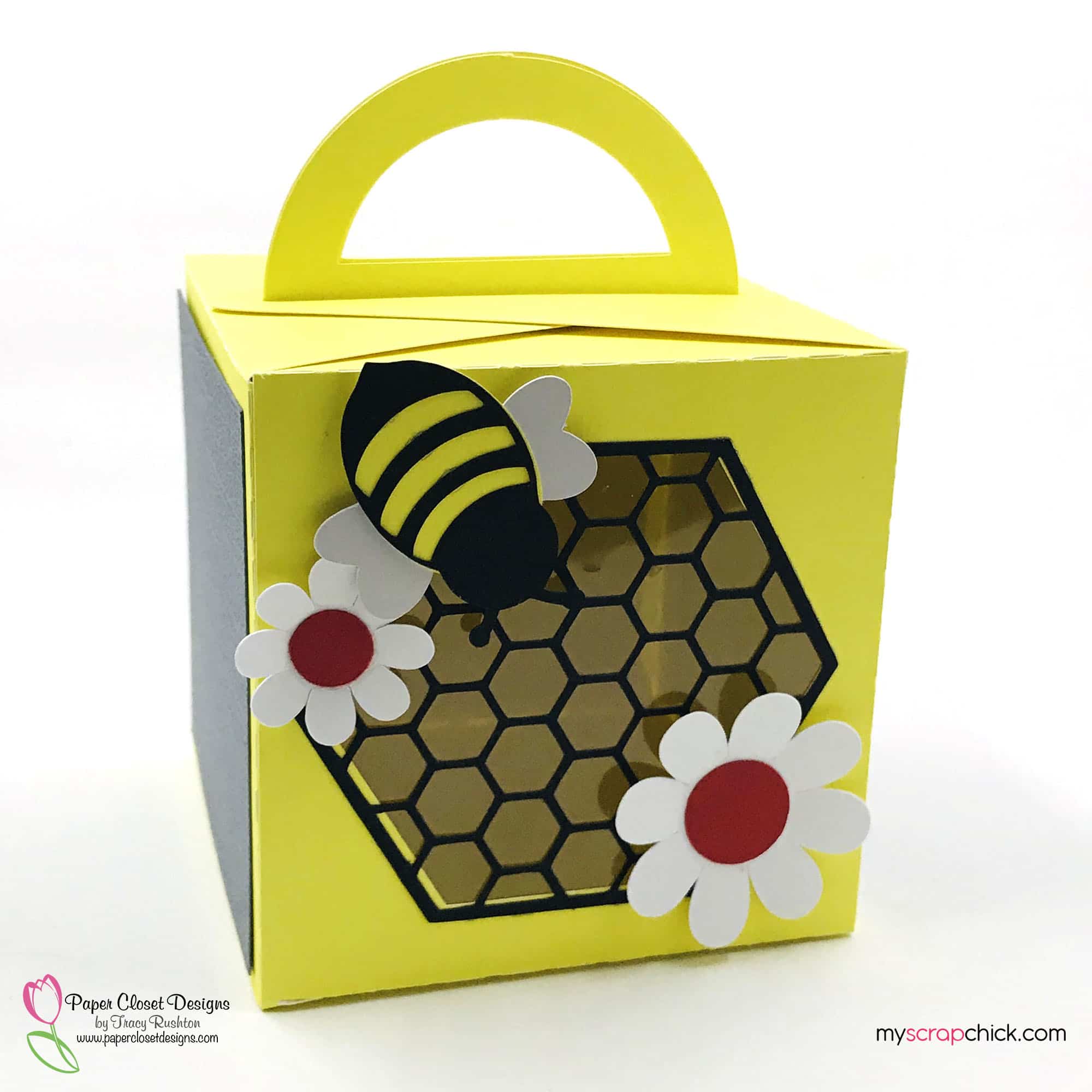 Honeycomb Square Box