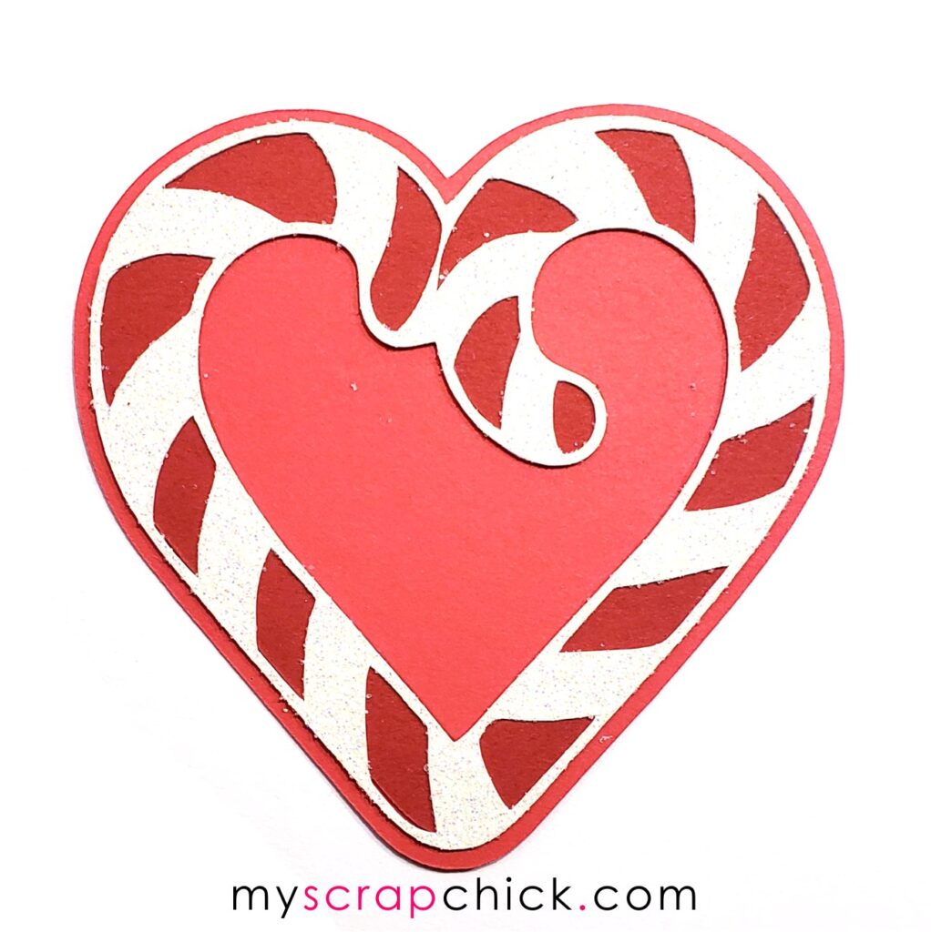 Candy Cane Hearts - My Scrap Chick