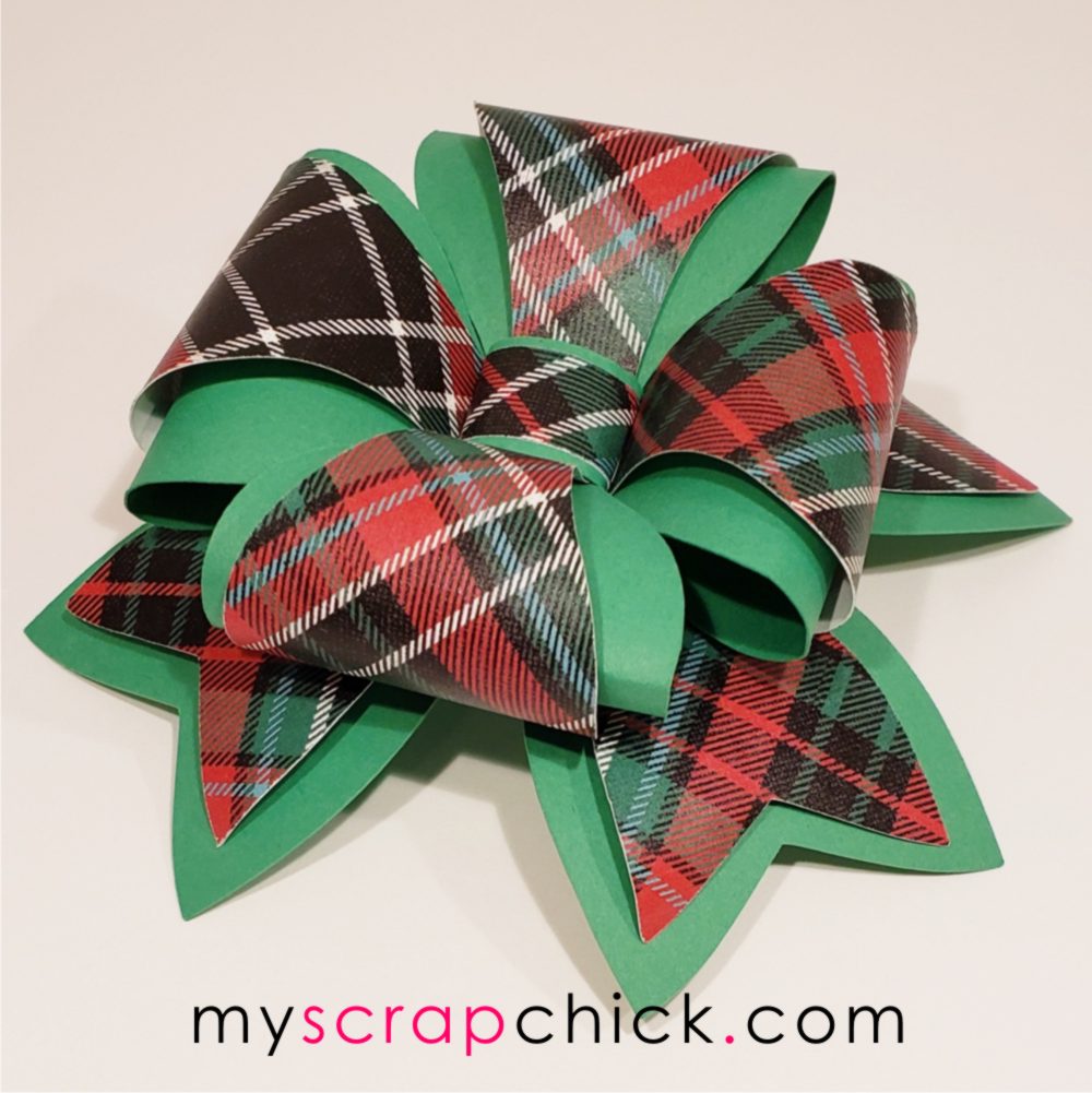 Paper Gift Bow svg