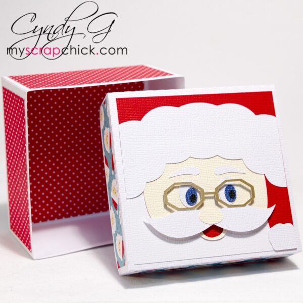Santa Box SVG