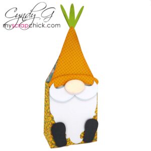 Gnome Carrot Bag SVG