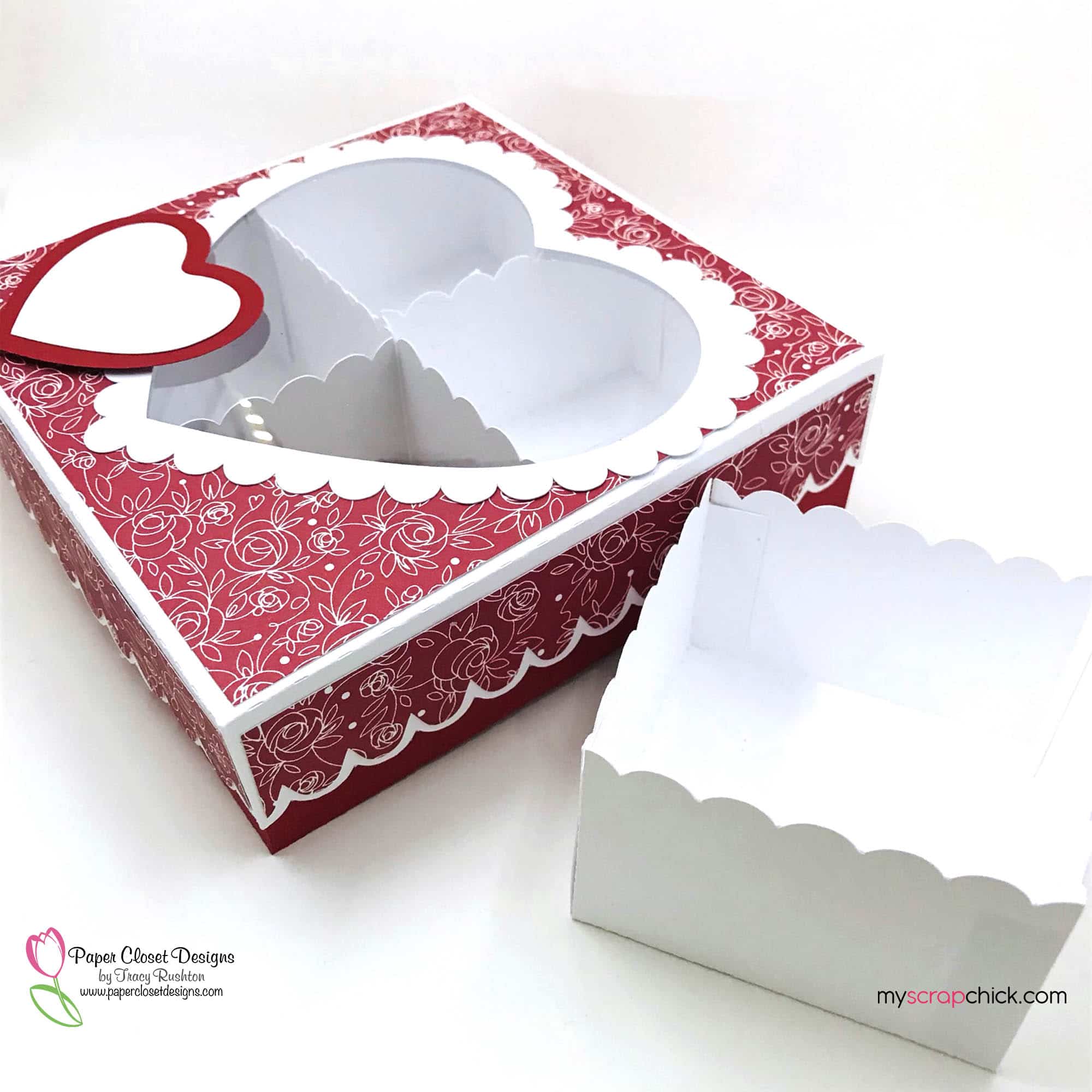 XLarg Heart Cookie Box