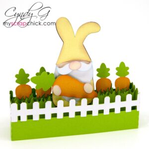 Carrot Patch Box Card SVG