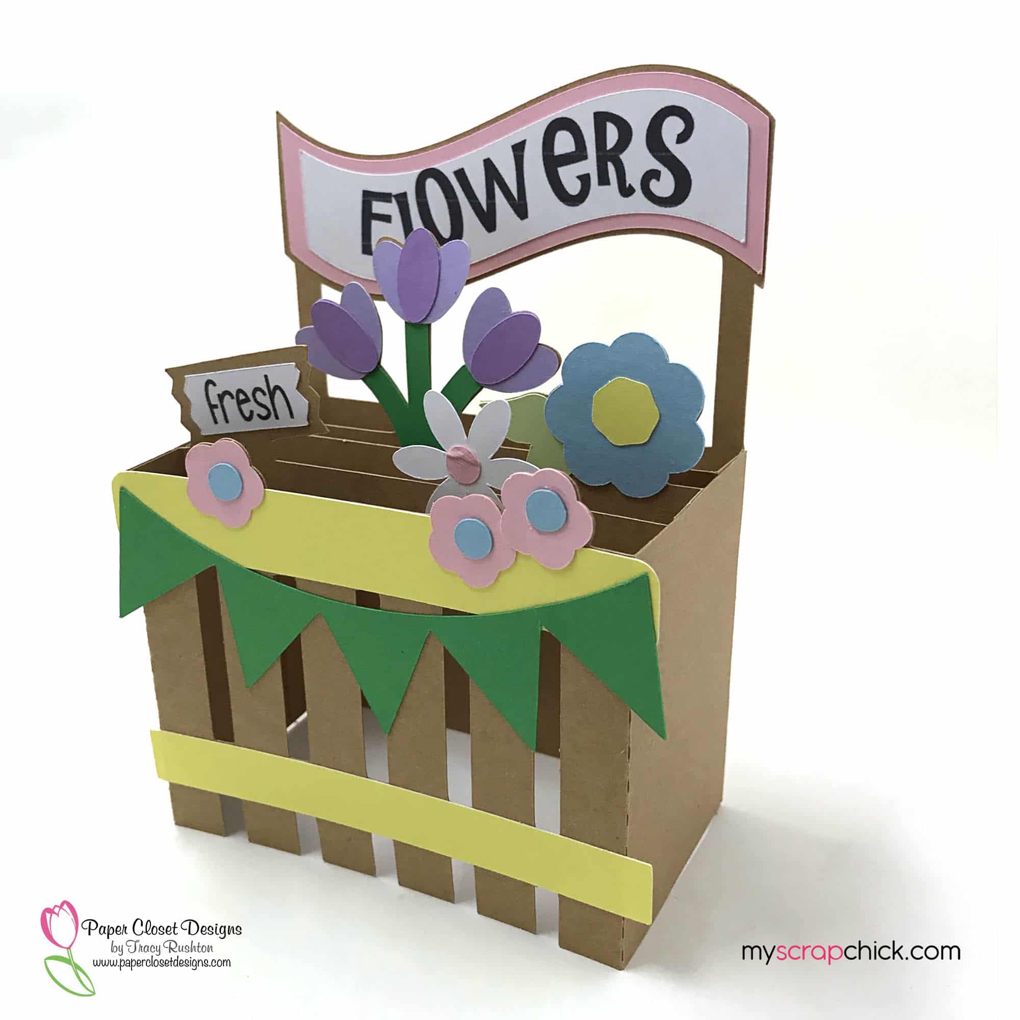 Flower Stand Box Card