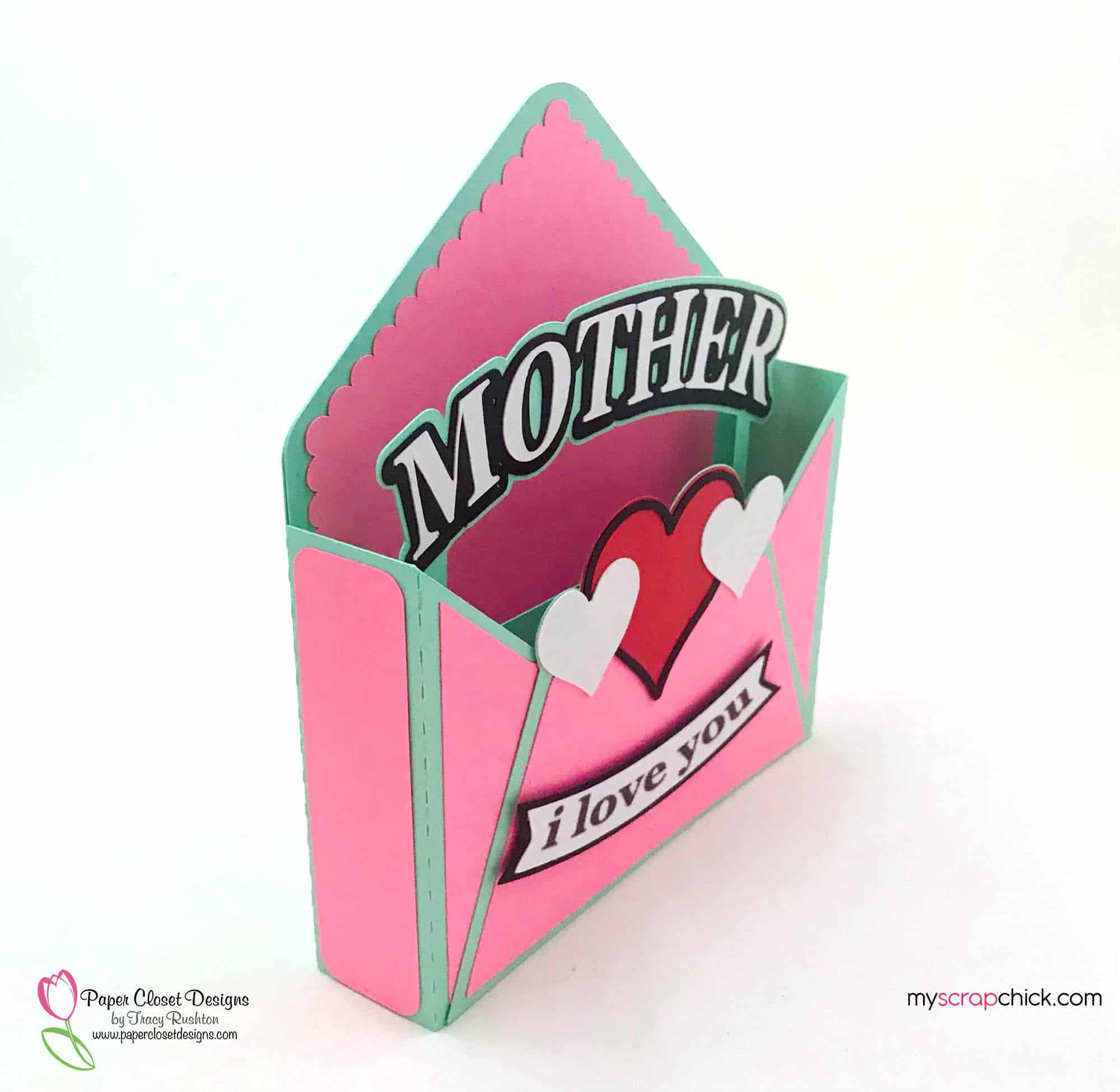 Mother Envelope Card Side
