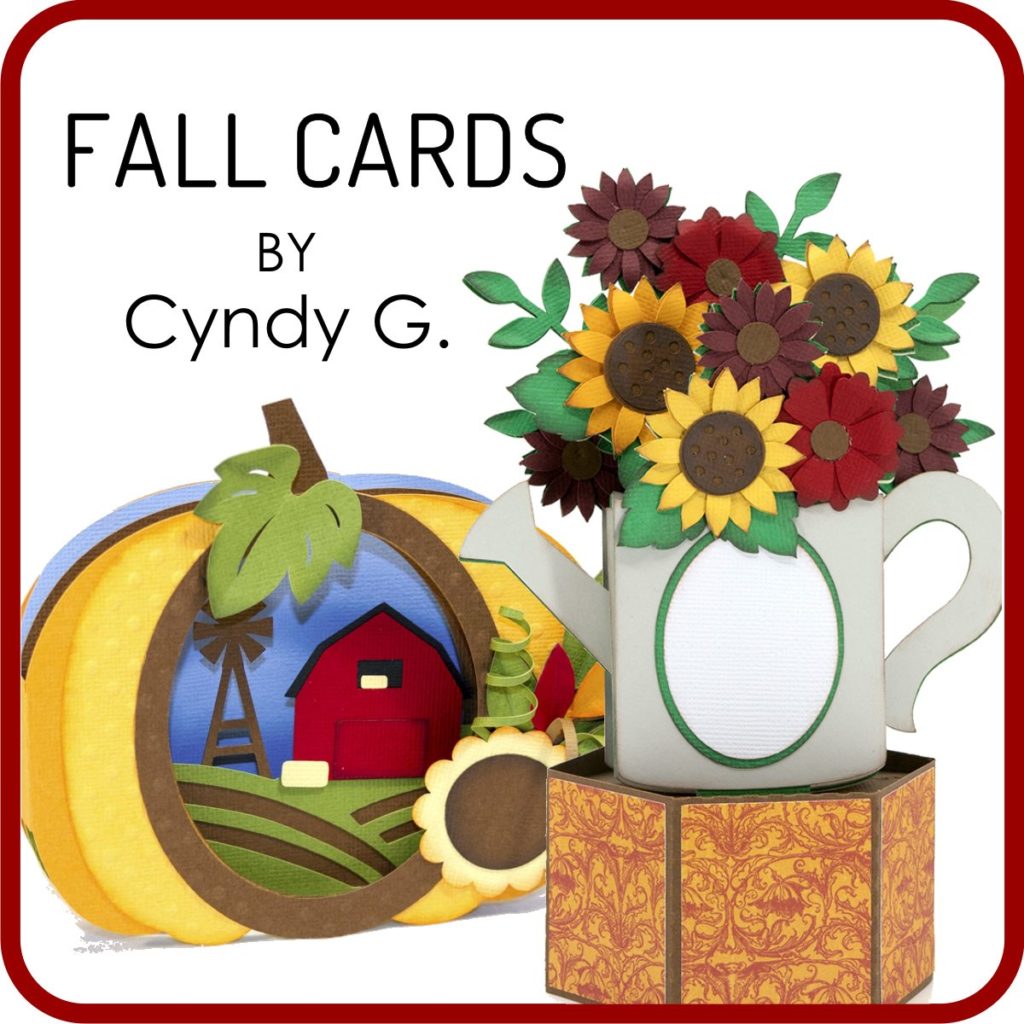 Cyndy Fall Cards SVGs