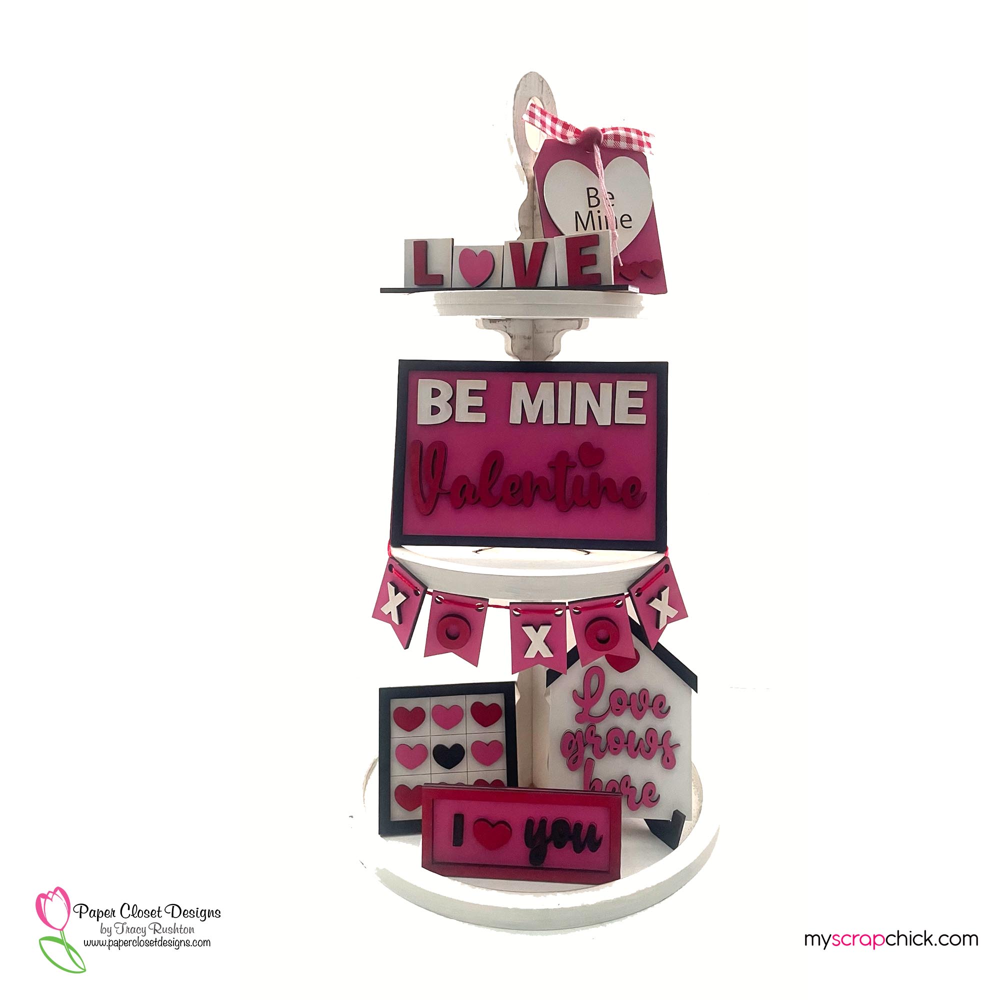 Be Mine Tiered Tray