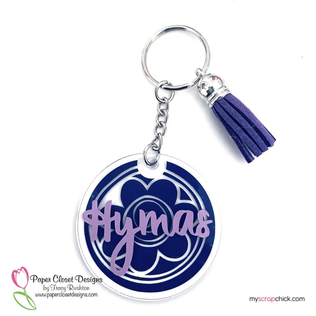 Keyring with Flower