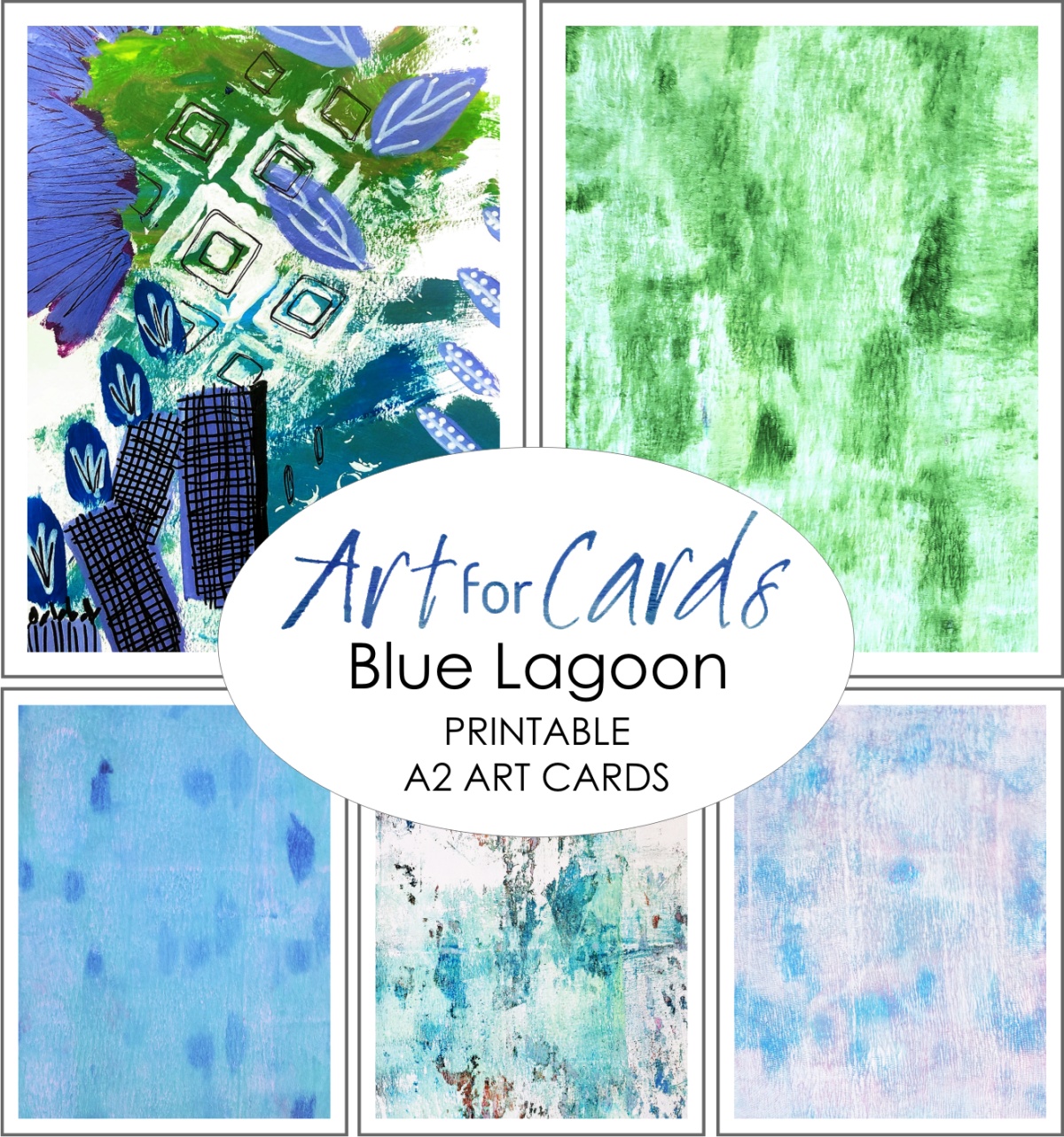Blue Lagoon A2 Art Cards