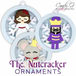 Nutcracker Ballet Ornaments 14 pc SVG Set