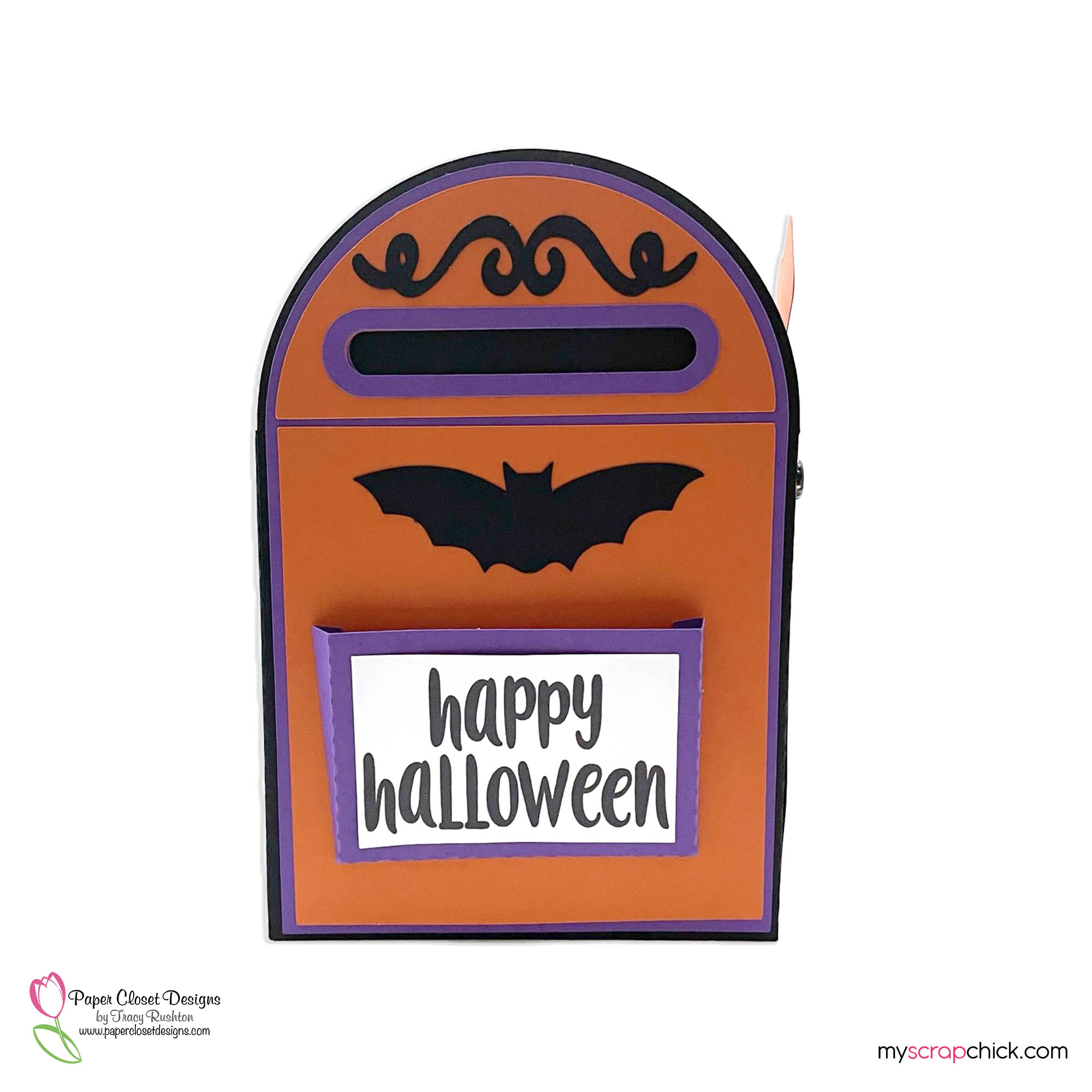 Halloween Mail Box Front