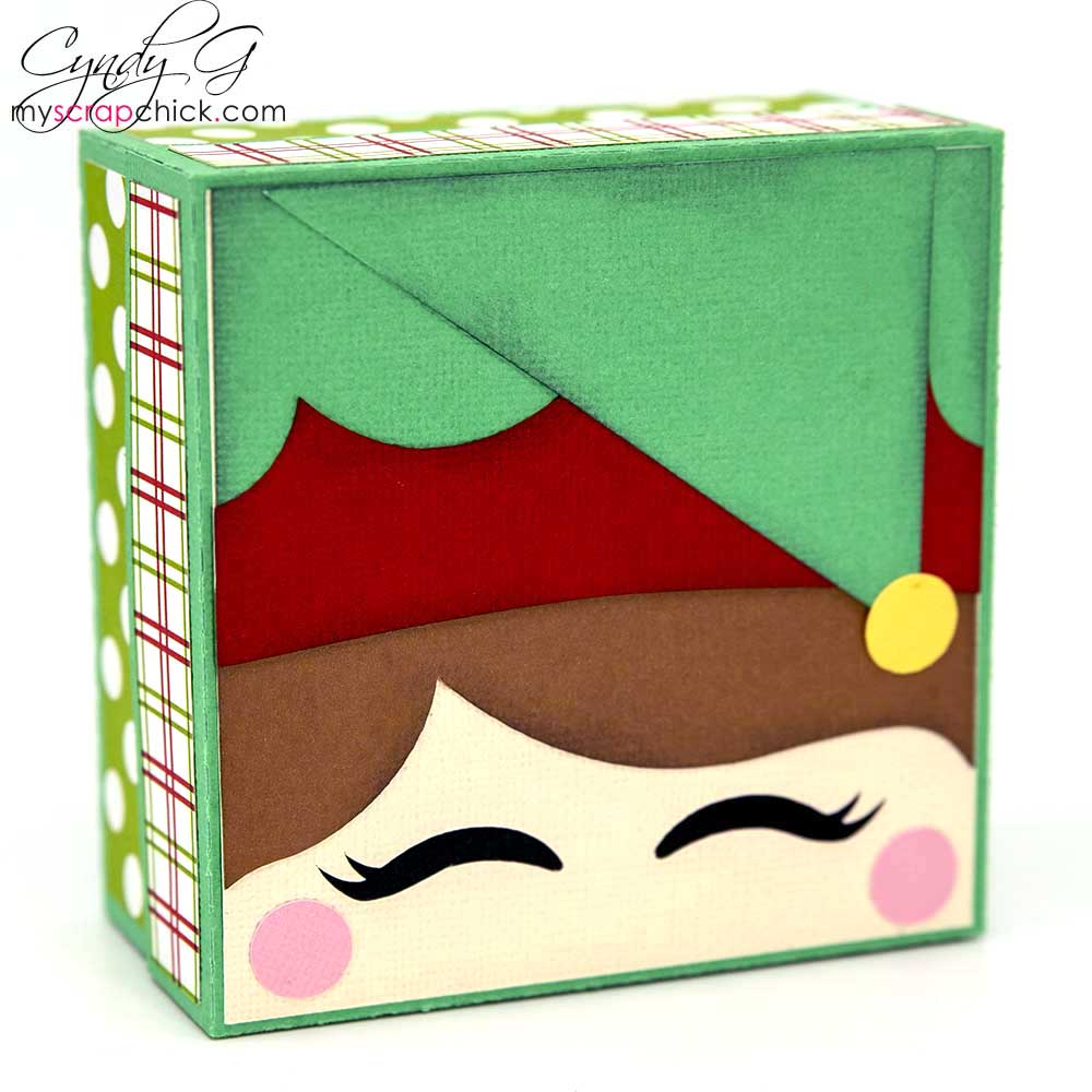 Elf Gift Box SVG