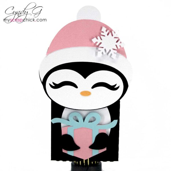 Penguin Gift Card Holder SVG