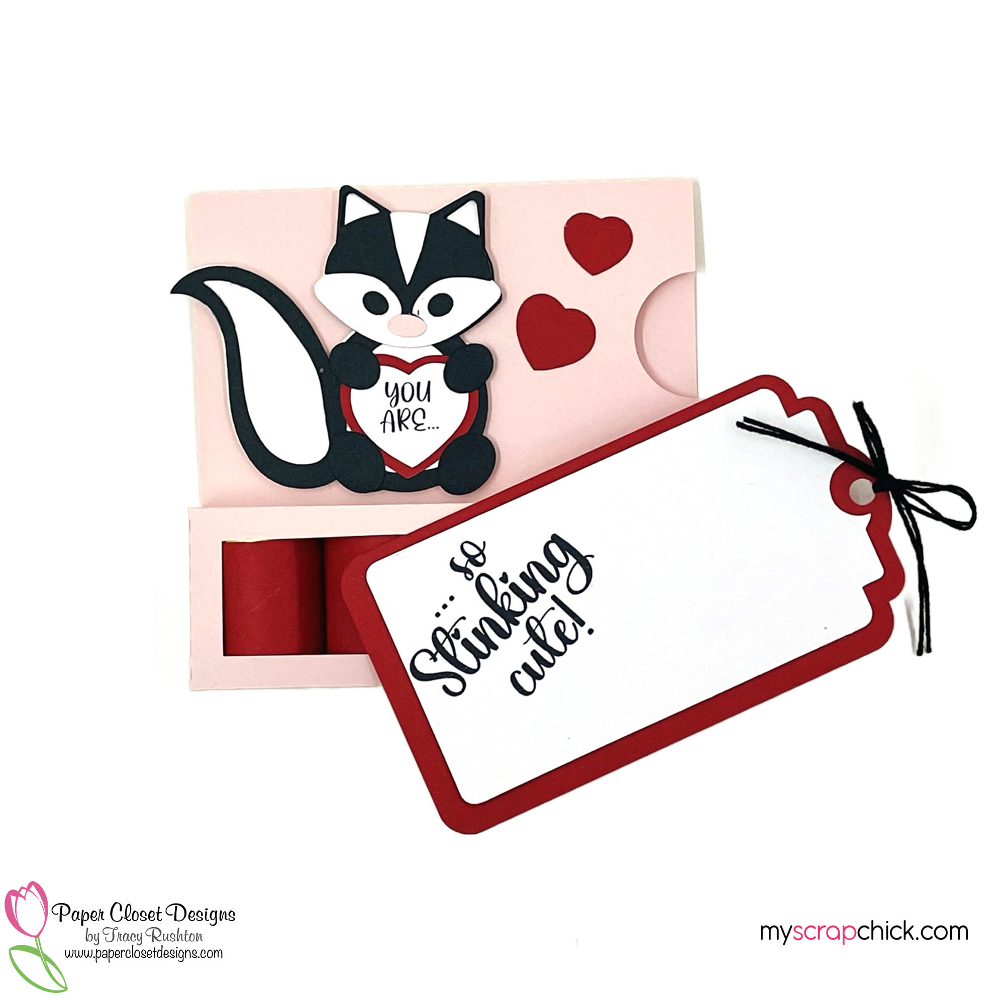 Skunk Nugget Gift Card Candy Box tag