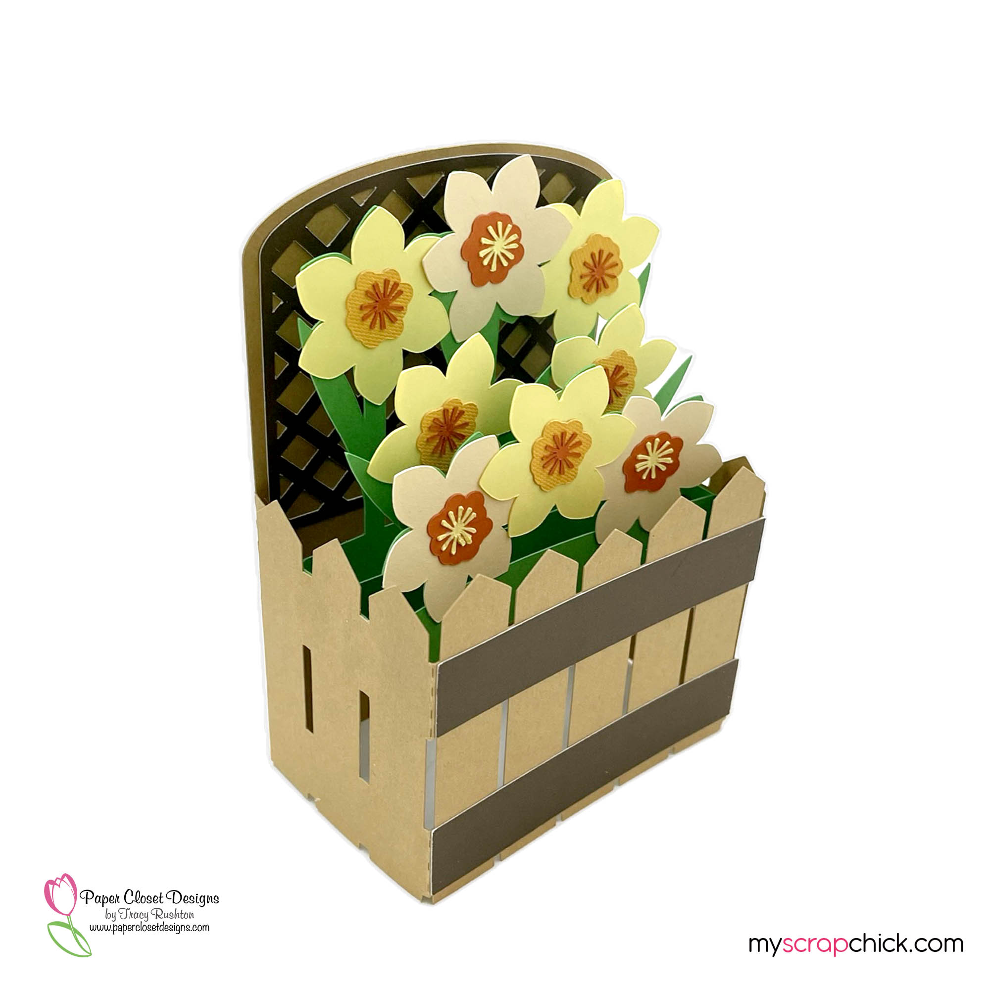 Daffodil Garden Box Card 2