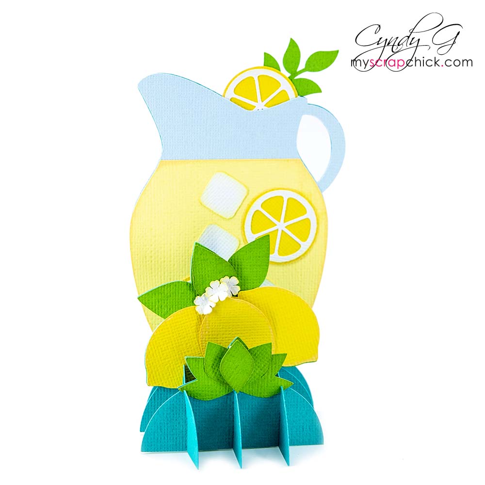 Lemonade Slice Card SVG