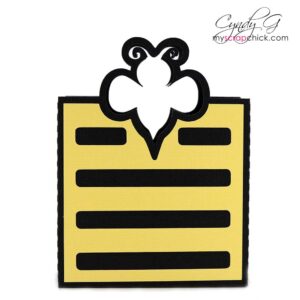 Bee Handled Bag SVG