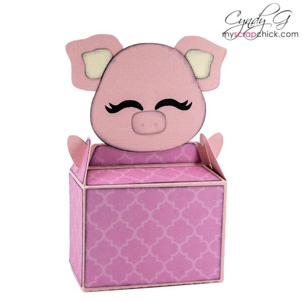 Pig Gable Box SVG