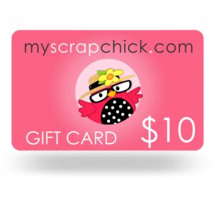 $10 Gift Card to MyScrapChick shop for SVG Designs