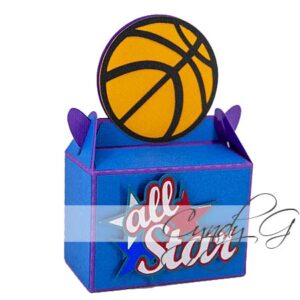 Basketball Gable Box SVG